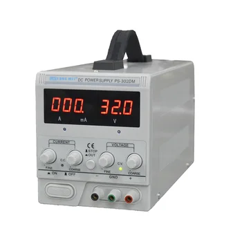 LW PS-303DM 30V 3A 90W Milliampere Display Single Channel Linear DC Regulated Power Supply Lab Test Power