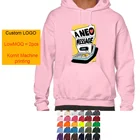 Cotton Plain Hoodies New Custom Logo Low MOQ 100% Cotton Plain Hoodies Men