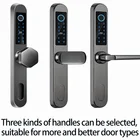 Mobile Phone Outdoor Waterproof With Mobile Phone APP TTLOCK Sliding Door Fingerprint Password Smart Lock