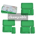 Tray Tobacco Tray Vapruz JL-011Z Wholesale Hot Sale Custom Logo Christmas Tobacco Rolling Storage Tray Plastic