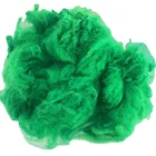 Green GRS Certified Chemical Fiber Green Used For Carpet