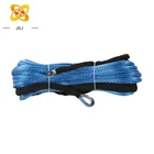 Manufacture High Strength 7700LBS 3.5Ton UHMWPE Rope Winch ATV UTV Synthetic Winch Rope