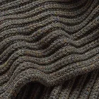 Cashmere Scarf Ribbed Melange 100% Pure Cashmere Scarf