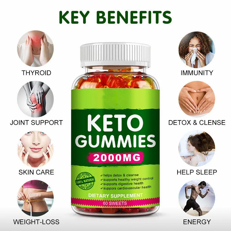 Oem/odm/obm Keto Gummy Vitamins Slim Gummies Collagen Gummies Healthcare Supplement Organic
