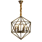 Factory Direct Sales Creative Design High Quality Lamps Geometric Chandelier Light