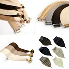Indian LeShine Raw Indian Cuticle Aligned Hair Vendors Meches Hair 100% Cheveux Naturelle Genius Weft New Hair Weft