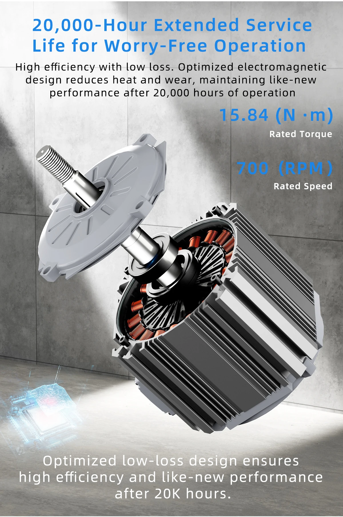 Fan, 380V, 1100W, 1500W, 2200W - detail 10