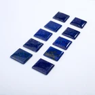 Blue Gemstone Blue Blue Square Shape Cushion Natural Cabochon Lapis Lazuli Stone Gemstone To Ring