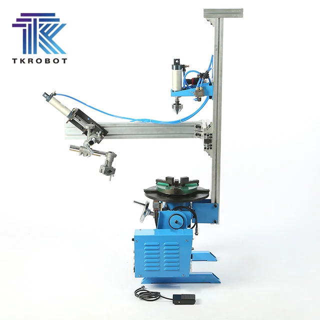 TKweld Automatic CNC Rotary Welding Positioner Multi-Functional Custom Load Capacities 30kg 600kg+ Motor Construction Industry factory