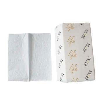 wholesale v interfold hand paper towel 2 ply half fold paper towel