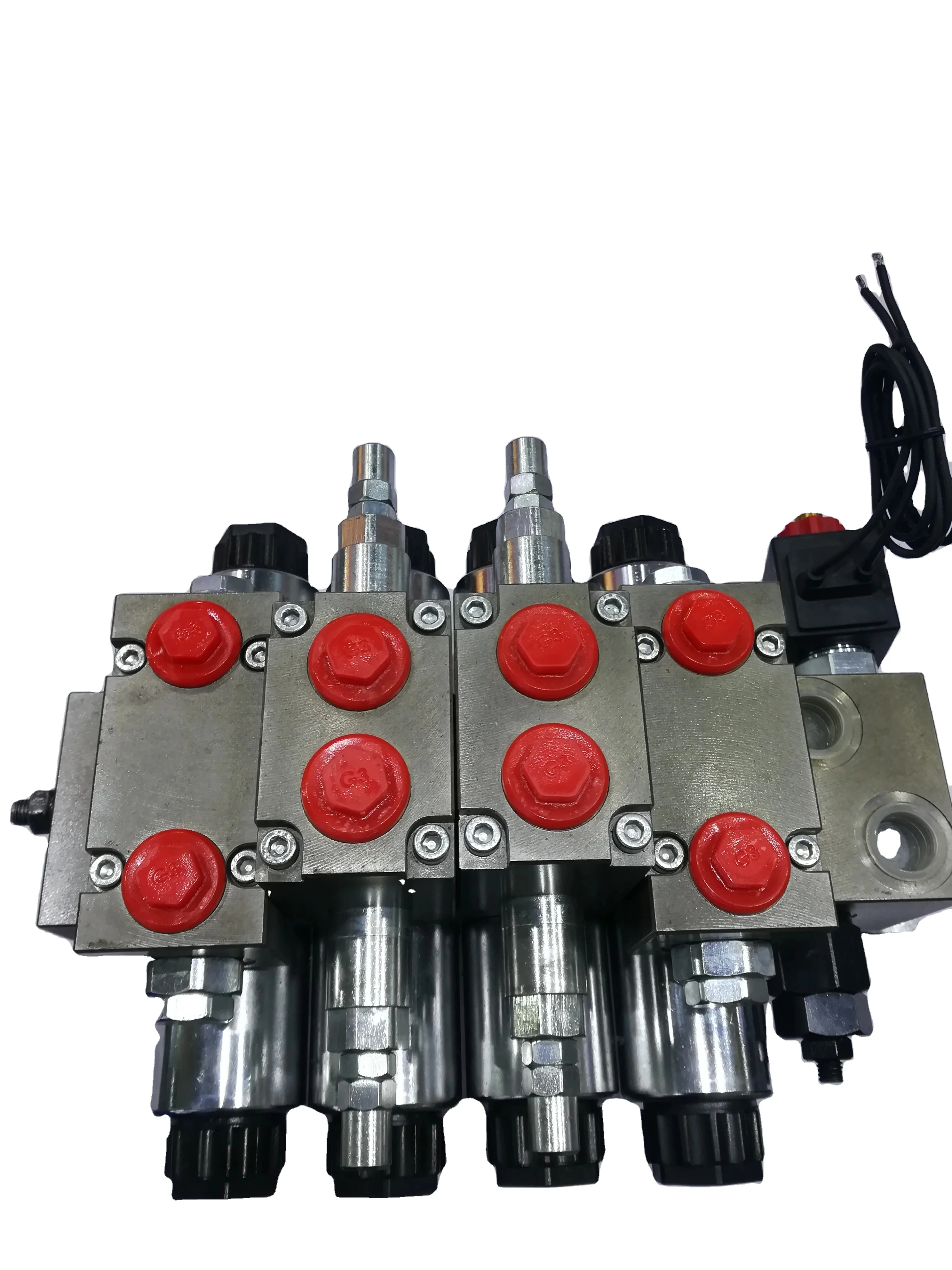 Electrically controlled hydraulic valve  5spools  directional valves   flow  45L/MIN