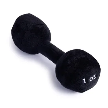 2207 Baby Dumbbell Workout Toys Barbell Rattle lighting Rattle for Babies Gift Baby Toddler Girls Boys Plush Dumbbell Rattle Toy