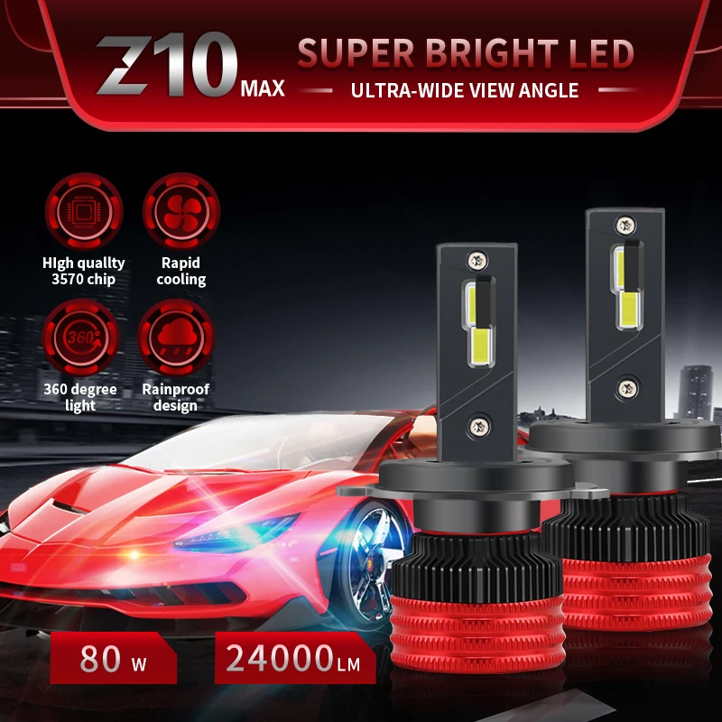 New Design Innovation Upgrade Z10 Max High Power Led Headlight Super