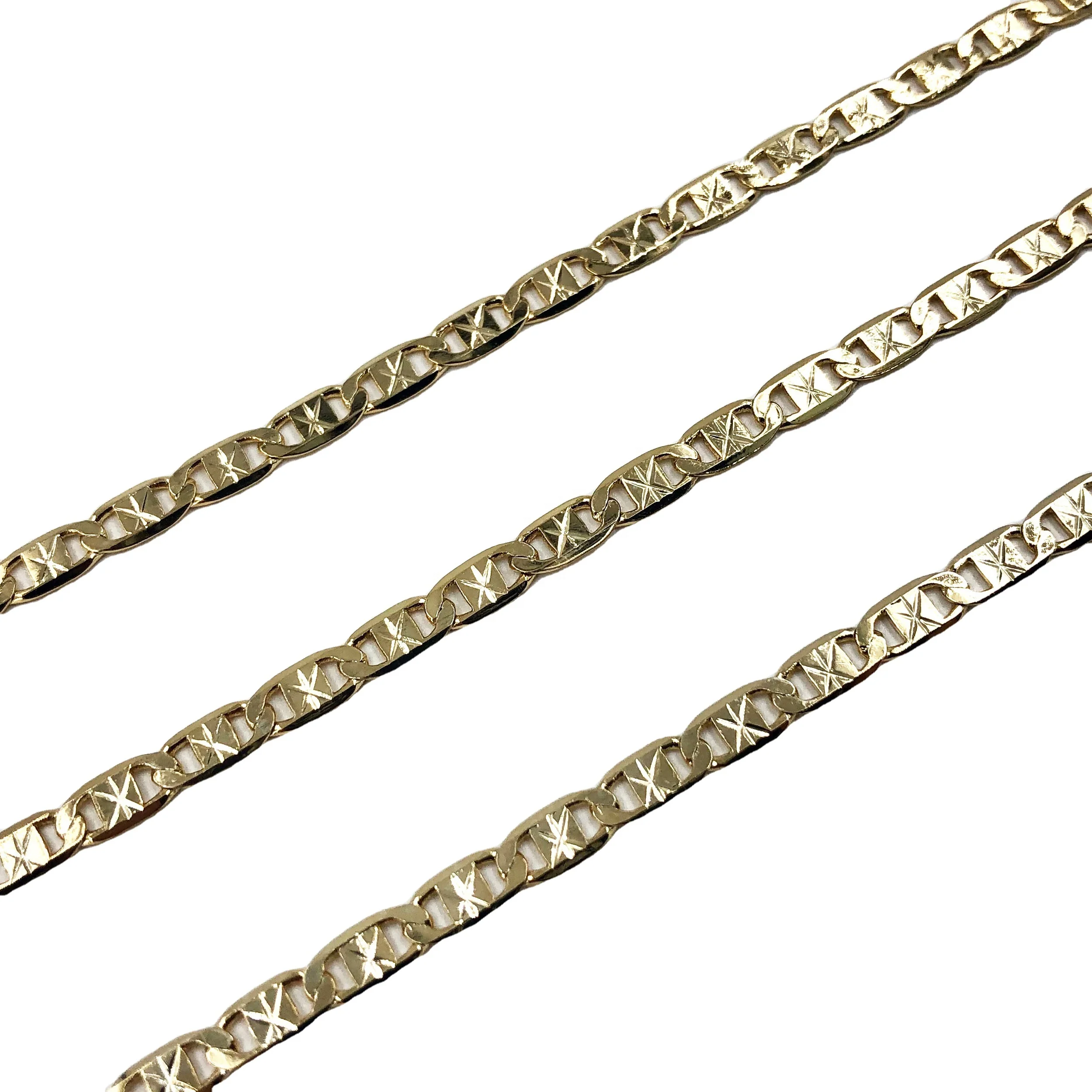 Bmz Slight Gold Stainless Steel Flat 