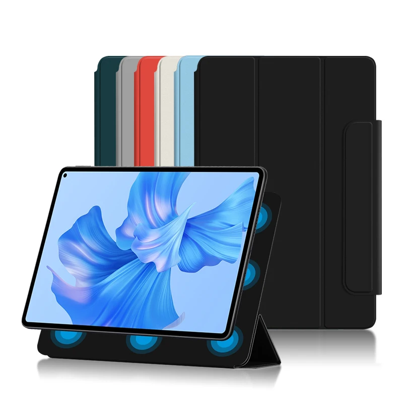 Tri Fold Protective Ultra Thin Magnetic Stand PU Leather Tablet Laptop Case Cover For 11Inch Huawei Matepad Pro
