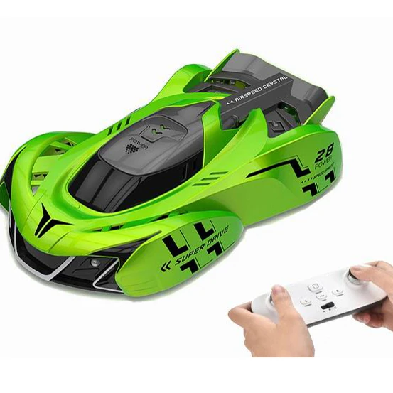 wireless wall climbing car