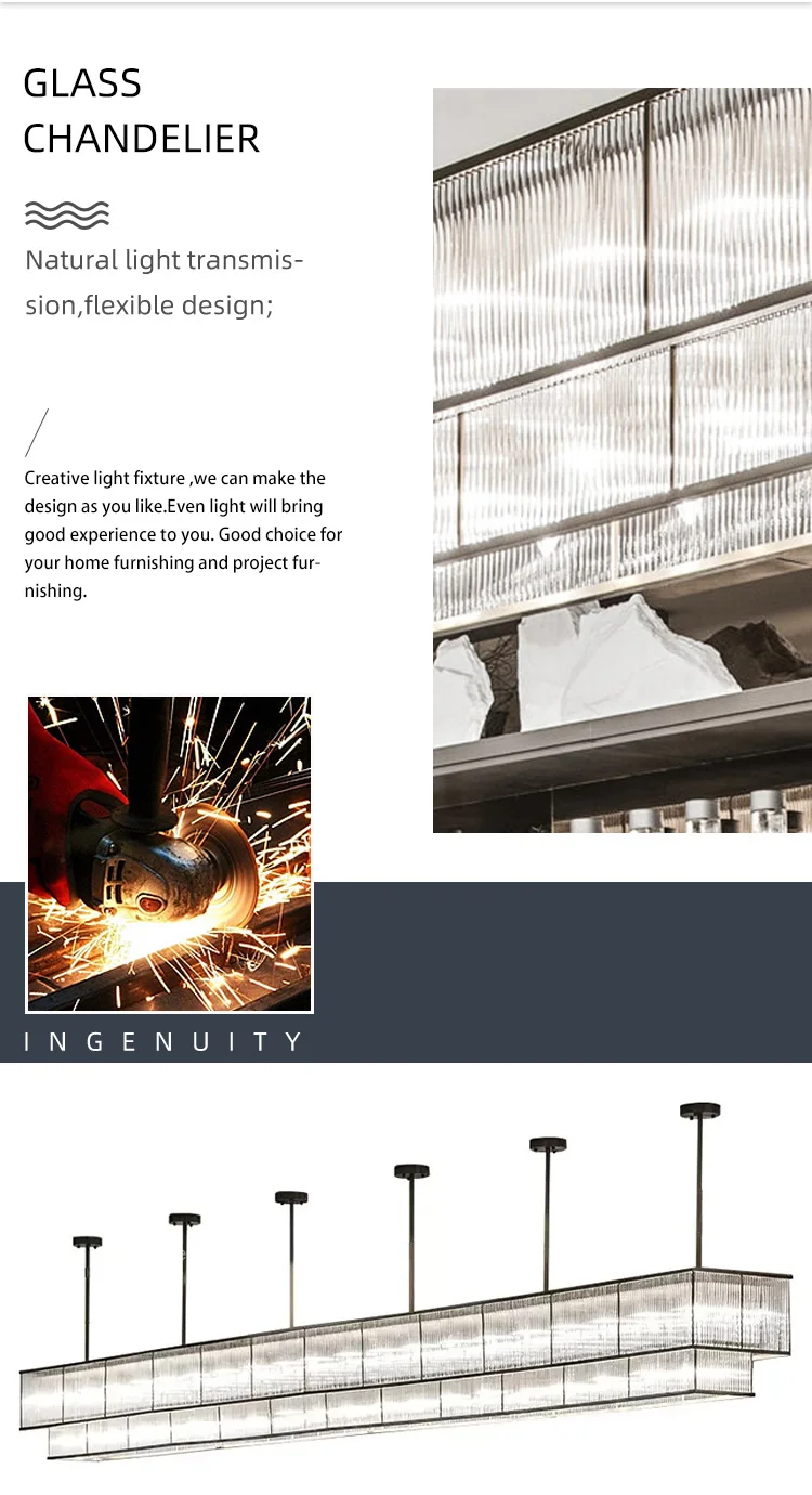 cpl 305 contemporary style indoor decoration villa ball luxury led glass chandelier light-1