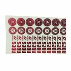 Logo Adhesive Custom Thin Silver Gold Nickel 3d Logo Metal Embossed Sticker With Adhesive