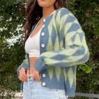 Fashion New Thick Ladies Knitted Pullover Solid Long Sleeve V Neck Women Pullover Sweater