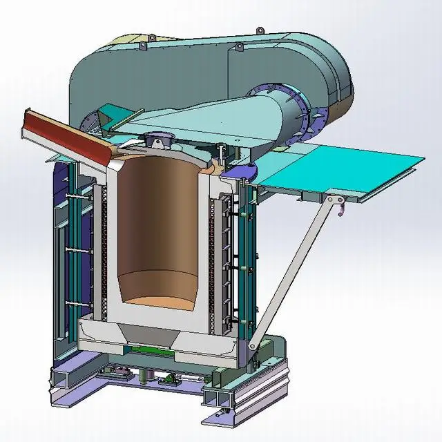 Price Furnaces For Coreless Induction Melting Medium Frequency Furnace