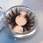 Eyelash Eyelashes Free Sample Mink Lashes3d Mink Wholesale Vendor Bulk 25mm Real 100% 25mm 3d 5d Mink Eyelash Vendor