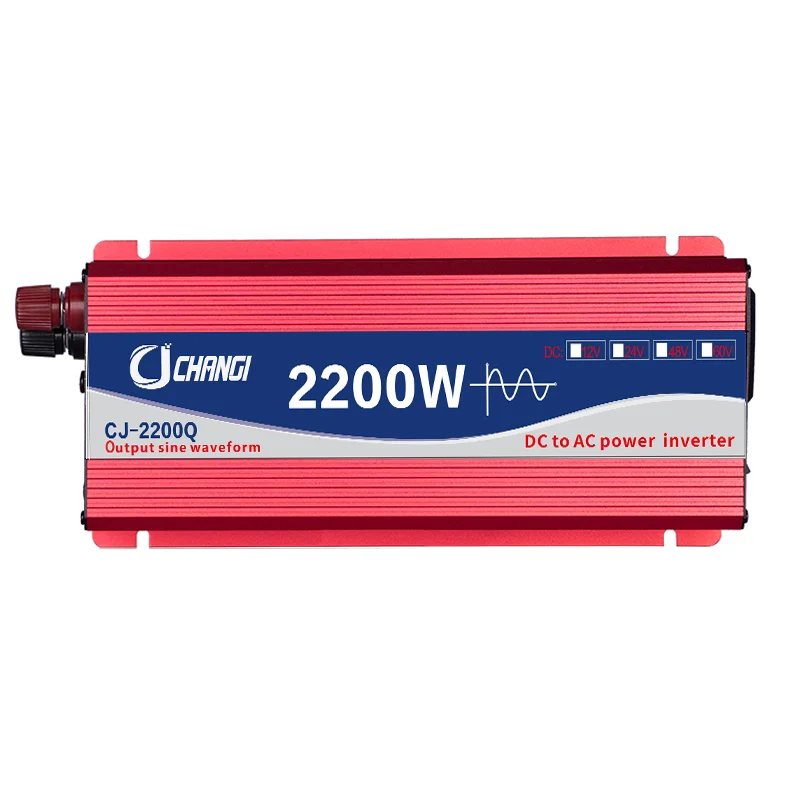 Changi 3000w 12v 24v 48v Dc To Ac 220v Power Inverter Pure Sine Wave