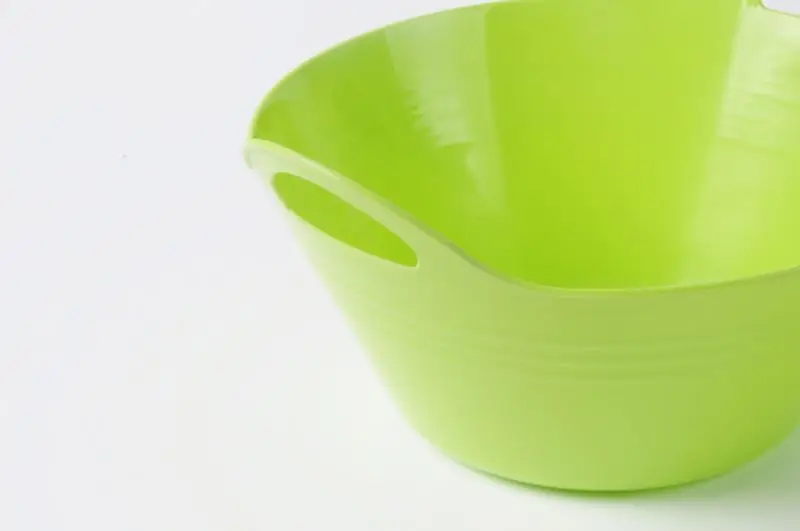 Food grade Plastic Salad  Bowl  Mixing Bowl Plastic Bowl with Handle 4700ML