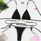 Beachwear Girls Swimwear Swimsuit Women Beachwear Sexy Bikini 2021 Tassel Beachwear Swimsuit