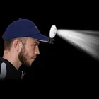 Flexible Flashlight New Style Customized Color Portable Flexible Clip Cap COB LED Head Flashlight
