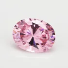 Champagne Zircon Gemstone Zircon Champagne Color Cubic Zircon Factory Price Artificial Oval Shape Zircon Gemstone