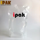 Wholesale plastic 500ML white clear spout pouch for detergent