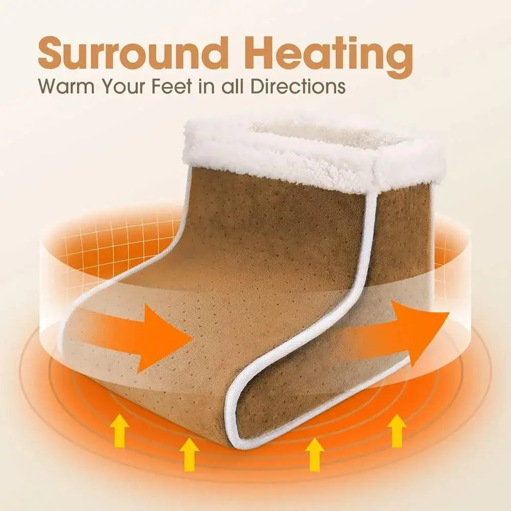 Setting Electric Foot Heater, 110-220v, 100% Polyester - detail 4