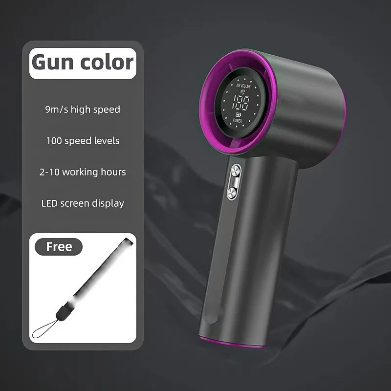 Handheld Mini Fan, 100-speed, USB, Portable, N68 - detail 8