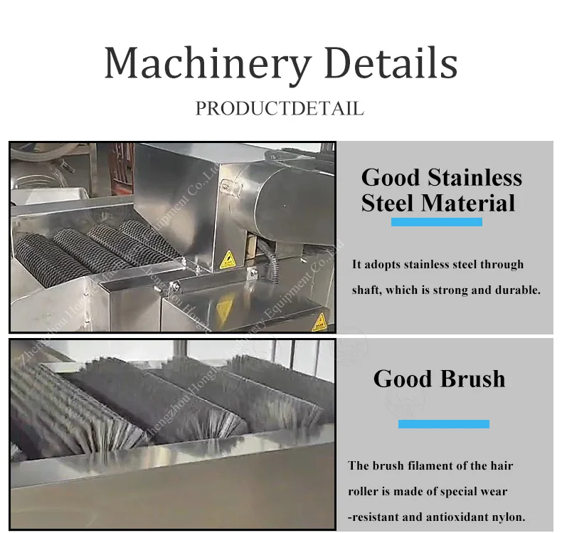 product automatic onion taro peanut sweet potato dry cleaning machine-4