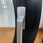 Round Window Casement Aluminium Decorative 2 Panel Black Aluminum Round Glass Casement Window