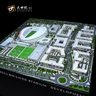 Scale Model Scale Models Footbball Stadium Scale Model Manufacturer Real Estate Property Model