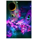 Beads Art Painting Art W298 30x40cm Round Full Drill Resin Beads Diamond Dots Art Craft Set Diamond Painting