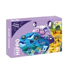 Kids Toys Paper Paper Kids Educational Toys Paper Cardboard Cartoon Animals Jigsaw Puzzle