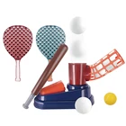 Machine Balls Outdoor Kids Sport Baseball Pitching Machine Launcher Toy Base Play Balls