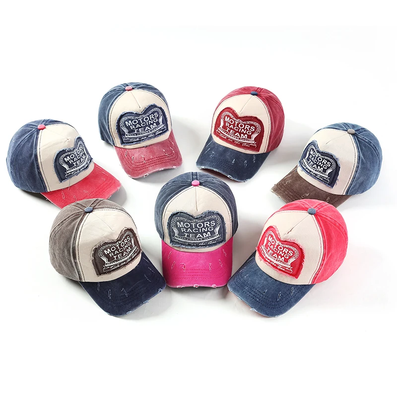 Panel Baseball Hats Cotton Trucker Cap 