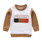 New Fashion Lovely Baby Girl Spring And Autumn Long Sleeve Sweater Pullover Cotton Hoodie