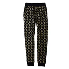 New Pants New Style Oem Slack Anti Wicking Men Elastic Waist Trending 2 Tone Graphic Sweat Jogger Pants Men'S Trousers