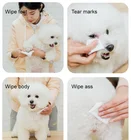 Pet Custom Material Non-Woven Non-Alcohol Dog Clean Oem Pet Wipes