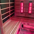 Sauna Room Barrel Sauna Room Outdoor Barrel Far Infrared Red Cedar Sauna Room