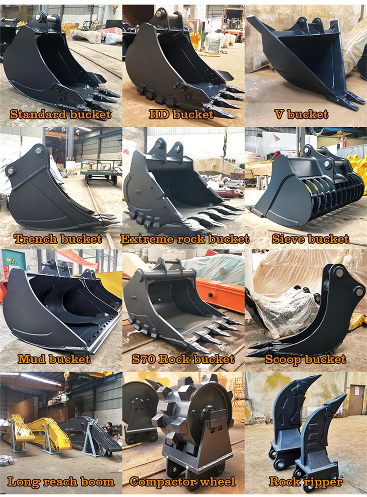 Excavators Rock Strength Skeleton Tilting Bucket Pc40 Pc55 Pc200 Pc210