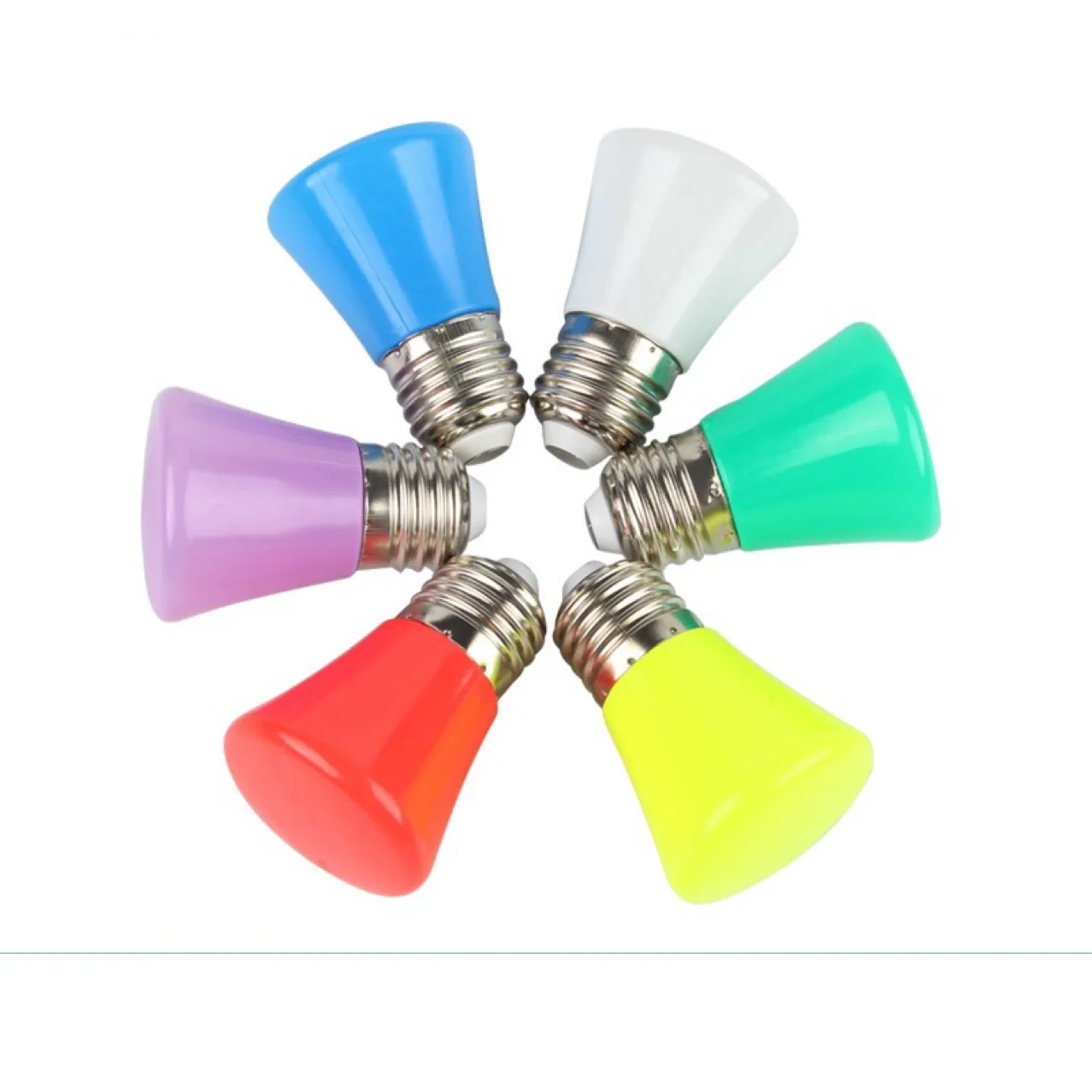 led color light bulb Yellow green blue red E27 screw home night market display case decoration commercial small light bulb