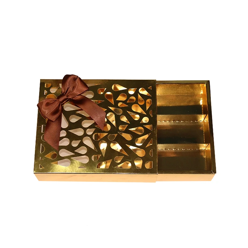 Custom Chocolate Box with Paper Divider