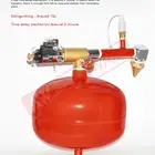 Fire Asenware Automatic FM200 Clean Agent Fire Extinguisher HFC-227ea Fire Suppression System