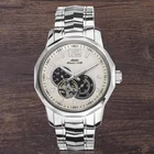 Watches Leather Watches Men Men Men's Mechanical Watches With Genuine Leather Bands