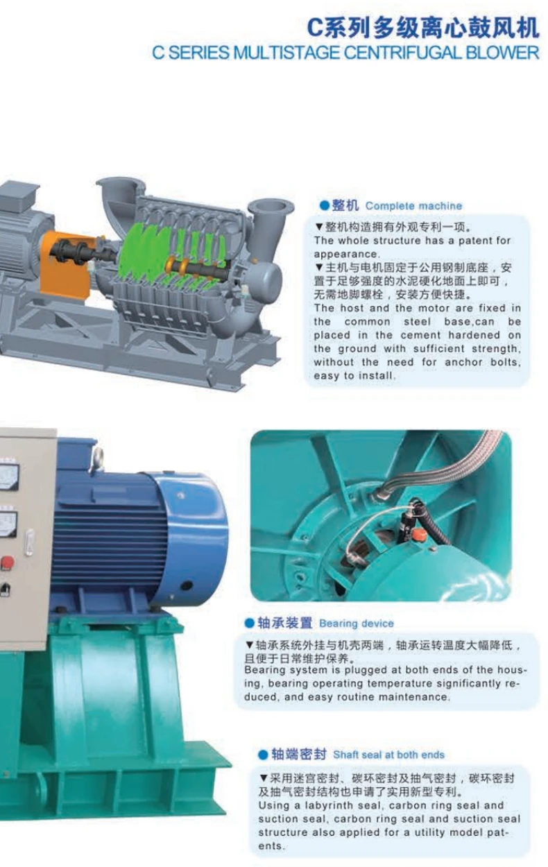 Centrifugal Blower, C55, BORUI, ISO9001 - detail 8